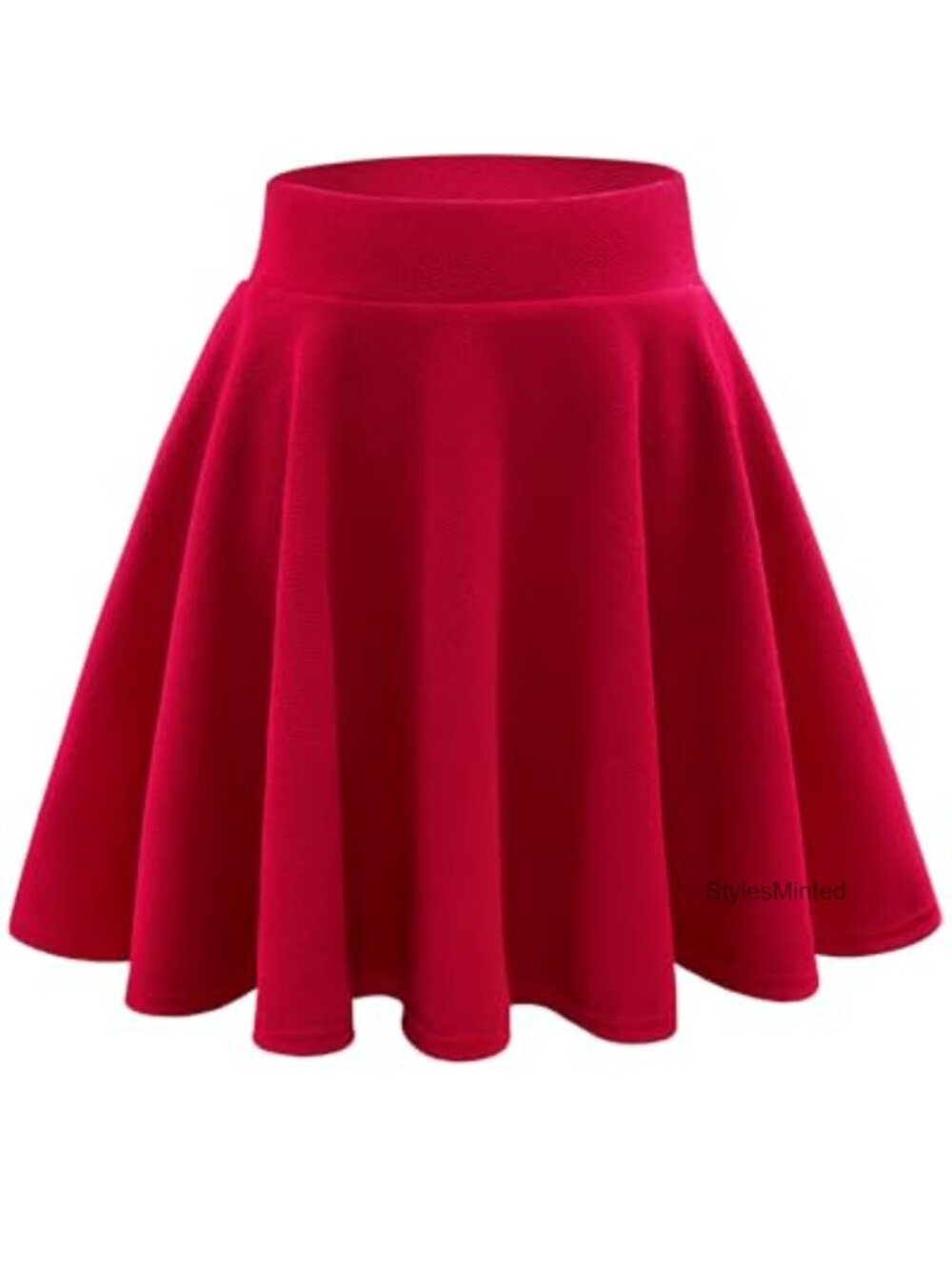 Girls Pleated Skater Skirt with Built in Shorts School Uniform